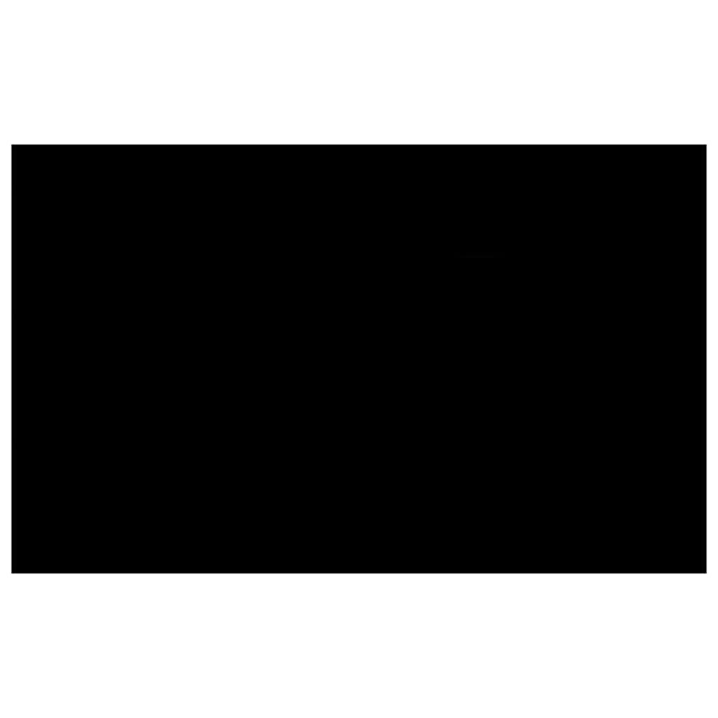 Thumbnail - vidaXL Poolabdeckung Schwarz 260x160 cm PE