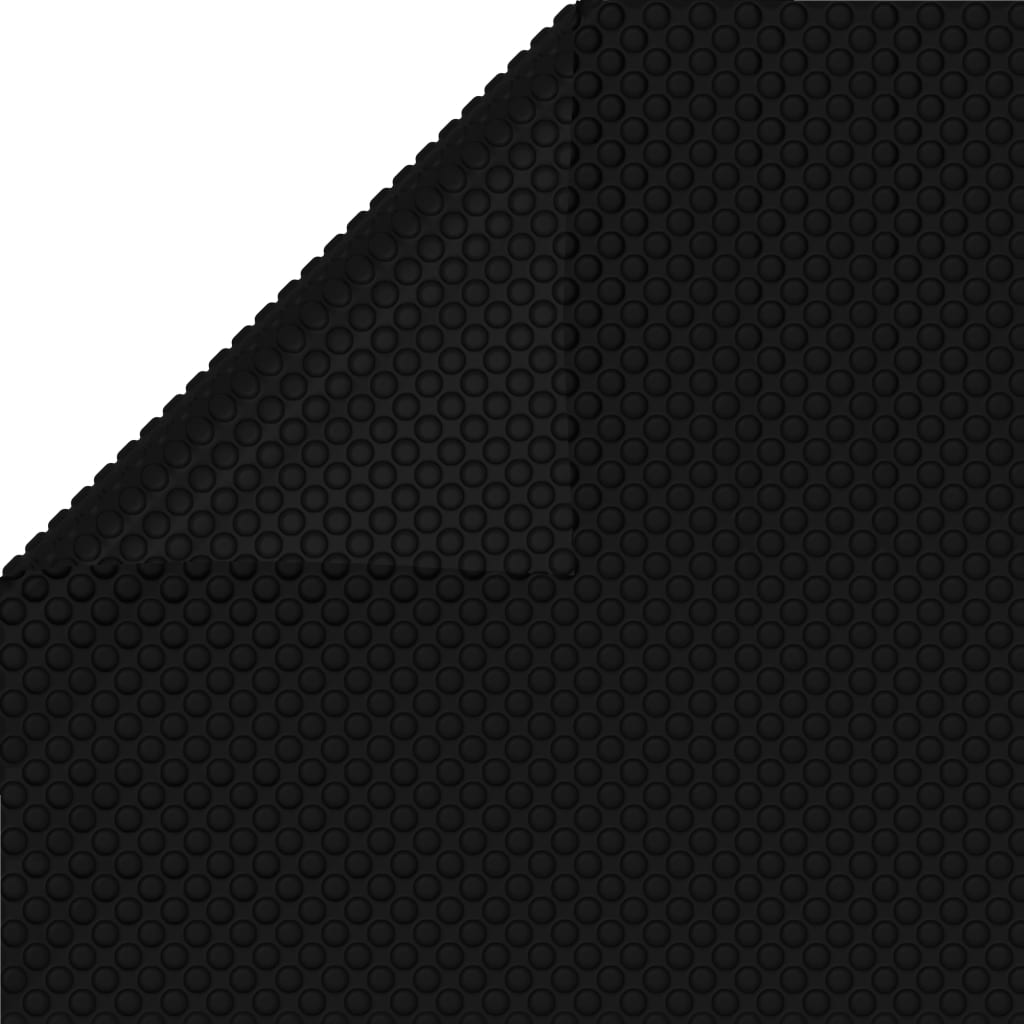 vidaXL fekete polietilén medencetakaró 300 x 200 cm