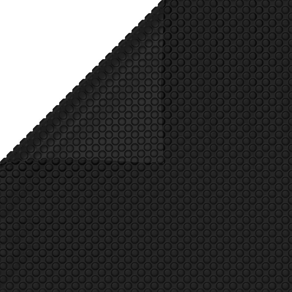 vidaXL fekete polietilén medencetakaró 300 x 200 cm