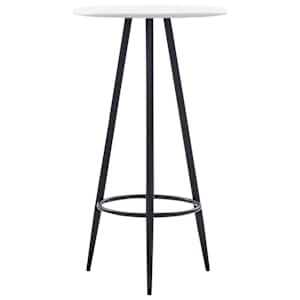 vidaXL baarilaud, valge, 60 x 107,5 cm, MDF