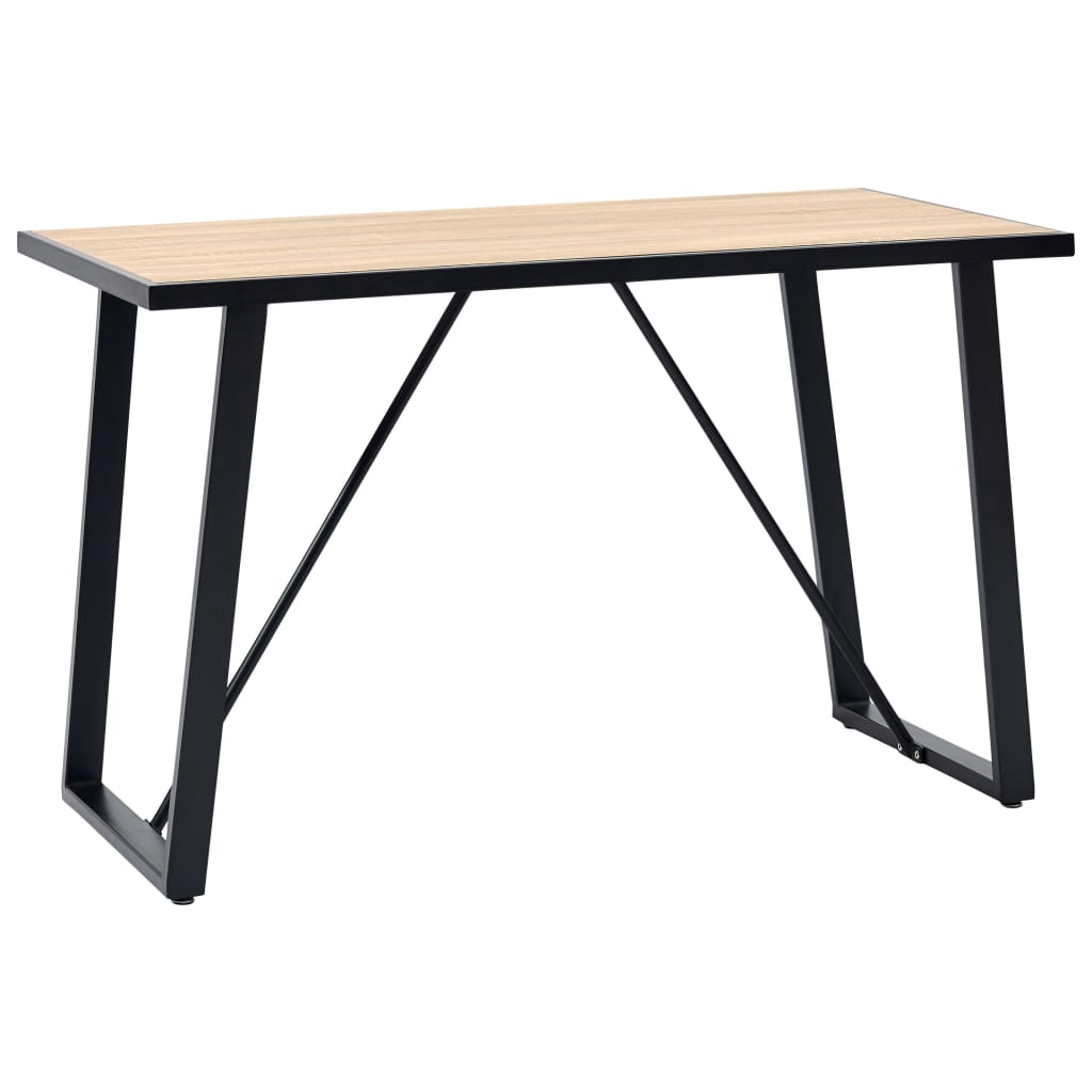 VidaXL Table De Salle à Manger Chêne 120x60x75 Cm MDF