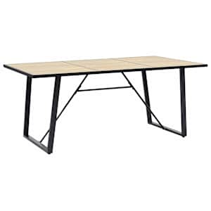 Jídelní stůl dubový 180 x 90 x 75 cm MDF