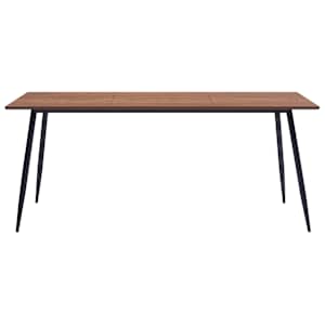 Jídelní stůl hnědý 200 x 100 x 75 cm MDF - obrázek 2