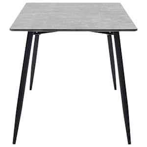 Jídelní stůl šedý 160 x 80 x 75 cm MDF - obrázek 3