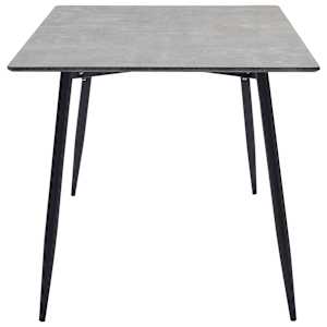 Jídelní stůl šedý 180 x 90 x 75 cm MDF - obrázek 3