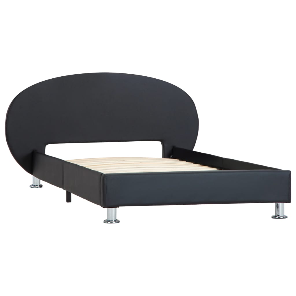 

vidaXL Bedframe kunstleer zwart 90x200 cm
