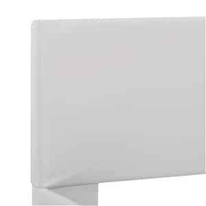 Rám postele s LED světlem bílý umělá kůže 180 x 200 cm - obrázek 6