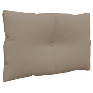 Podušky na palety 2 ks taupe textil - obrázek 5
