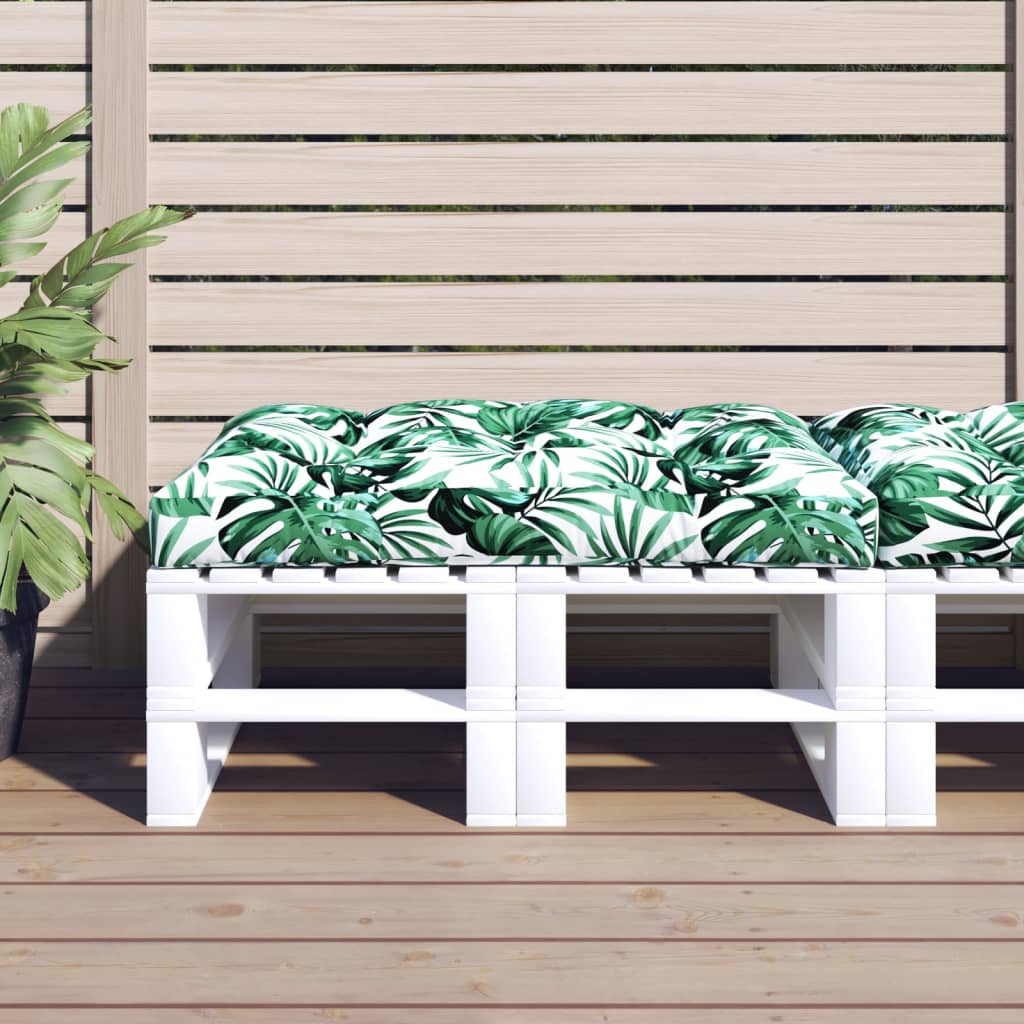 vidaXL Pernă de scaun de grădină, verde, 120x80x10 cm, material textil vidaXL