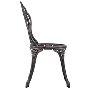 3dílný bistro set litý hliník - obrázek 10