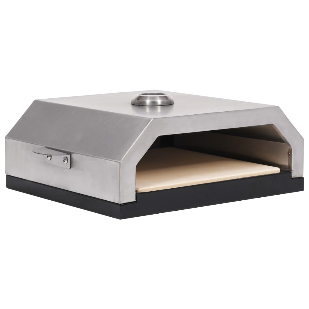 Four à Pizza Avec Pierre En Céramique Pour Barbecue Au Charbon VidaXL 13 width=274