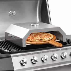 Pec na pizzu pro zahradní grily na plyn i uhlí keramická deska