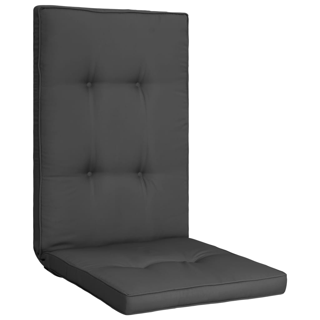 

vidaXL Tuinstoelkussens 2 st 120x50x5 cm antraciet