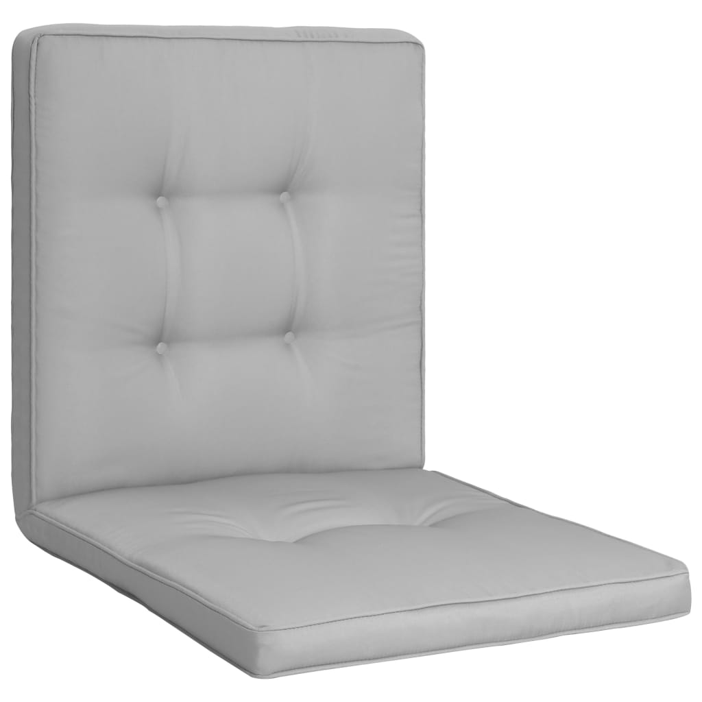 vidaXL Garden Chair Cushions 2 pcs Gray 39.4"x19.7"x2"