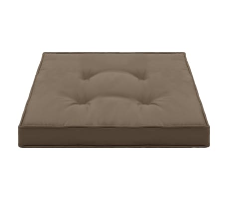 vidaXL Sodo kėdės pagalvėlės, 4vnt., taupe spalvos, 40x40x5cm