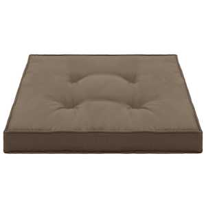 vidaXL Sodo kėdės pagalvėlės, 4vnt., taupe spalvos, 40x40x5cm