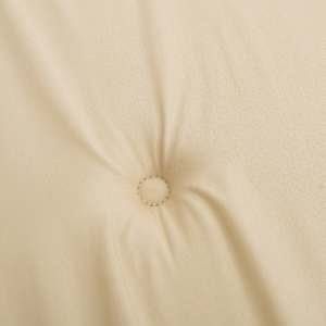 Podušky na židli vysoké opěradlo 4 ks béžové 120x50x3 cm textil - obrázek 8