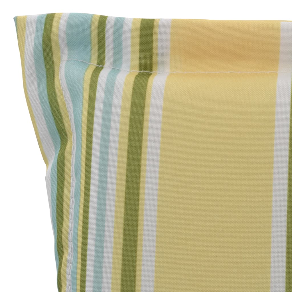 dārza krēslu matrači, 2 gab., krāsaina apdruka, 120x50x3 cm | Stepinfit.lv