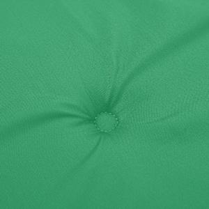 Podušky na židli nízké opěradlo 2 ks zelené 100x50x3 cm oxford - obrázek 8
