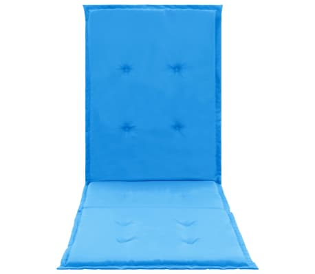 vidaXL Pernă de șezlong, albastru, 180 x 55 x 3 cm