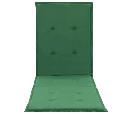 vidaXL Loungestoelkussen 180x55x3 cm groen
