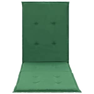 vidaXL Poilsio kėdės čiužinukas, žalios spalvos, 180x55x3cm