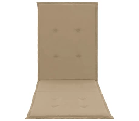 vidaXL Dyna för solstol beige 180x55x3 cm