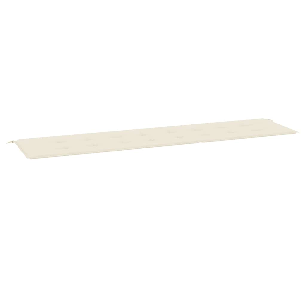 

vidaXL Garden Bench Cushion Cream 78.7"x19.7"x1.2"