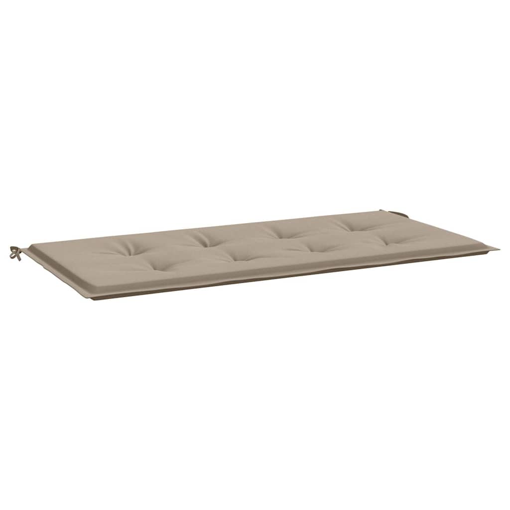 vidaXL Poduška na zahradní lavici taupe 100x50x3 cm oxfordská látka
