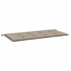 Poduška na zahradní lavici taupe 100x50x3 cm oxfordská látka - obrázek 2