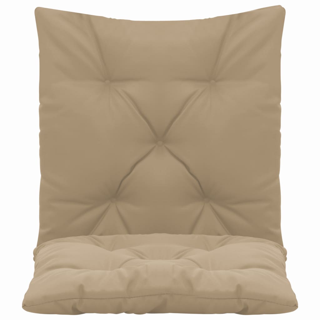 Supamos kėdės pagalvėlės, 2vnt., smėlio spalvos, 50cm, audinys | Stepinfit