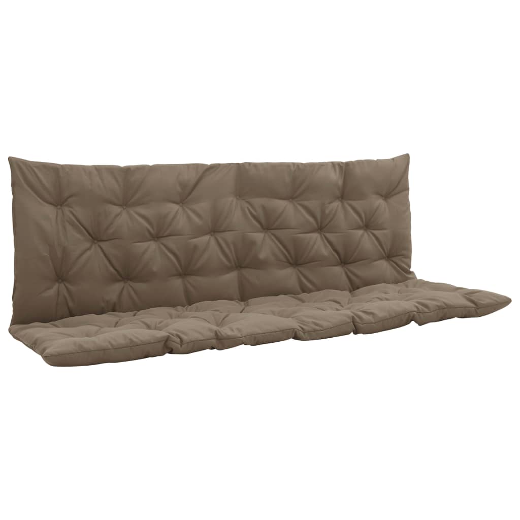 Auflage für Hollywoodschaukel Taupe 150 cm Stoff kaufen