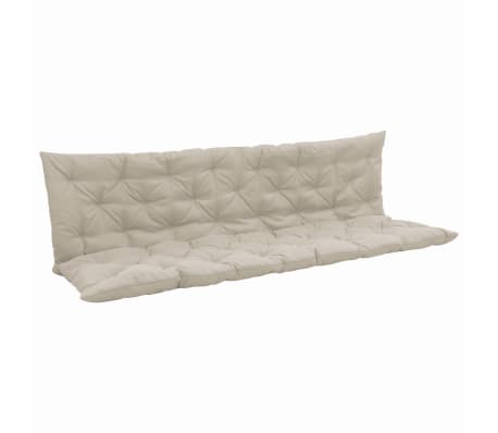 vidaXL Cojín para Balancín Color Crema 200 cm Hamaca vidaXL Cojín para Balancín Color Crema 200 cm Hamaca