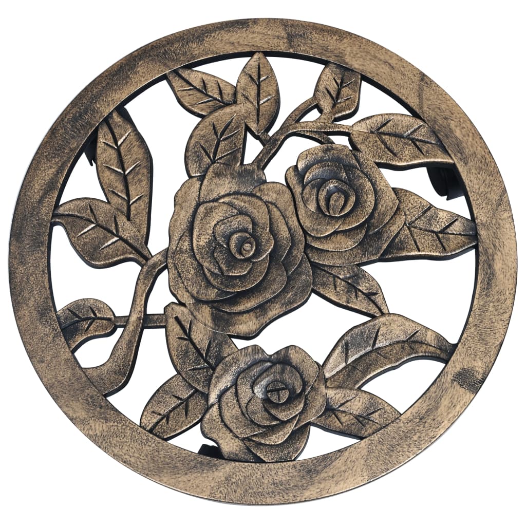 Thumbnail - vidaXL Pflanzenroller 6 Stk. Bronze 38 cm Kunststoff