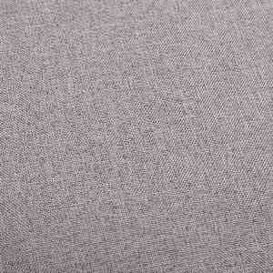 Barová židle světle šedá textil - obrázek 6