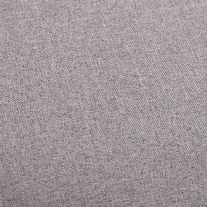Barové židle 2 ks světle šedé textil - obrázek 8