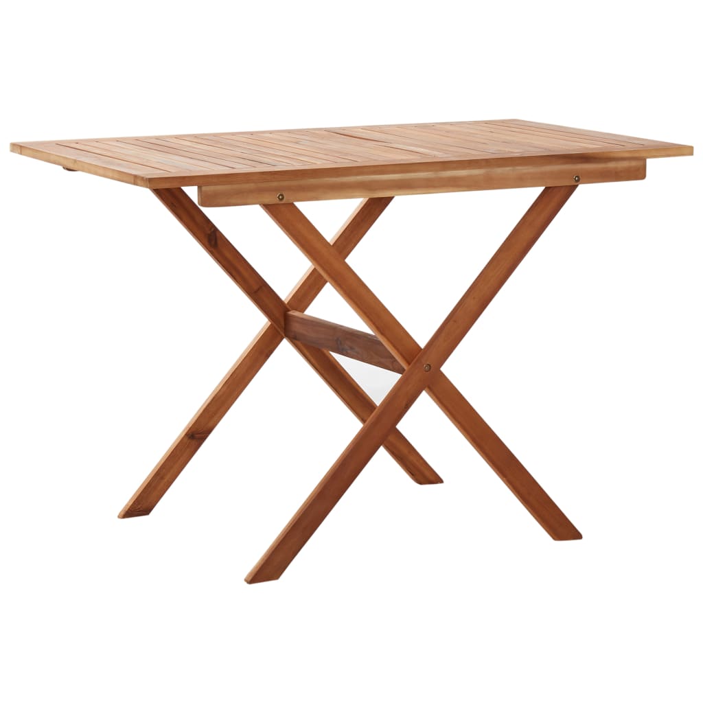 Garden Table 110x67x74 cm Solid Acacia Wood
