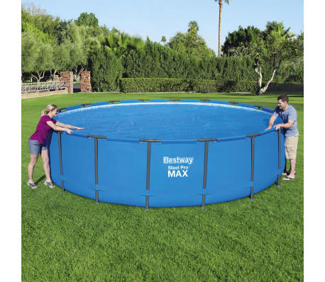 Bestway Prelată solară de piscină Flowclear, 549 cm