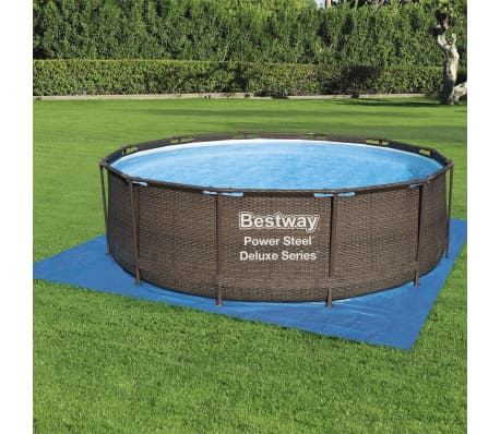 Bestway Pânză de sol pentru piscină Flowclear, 396 x 396 cm