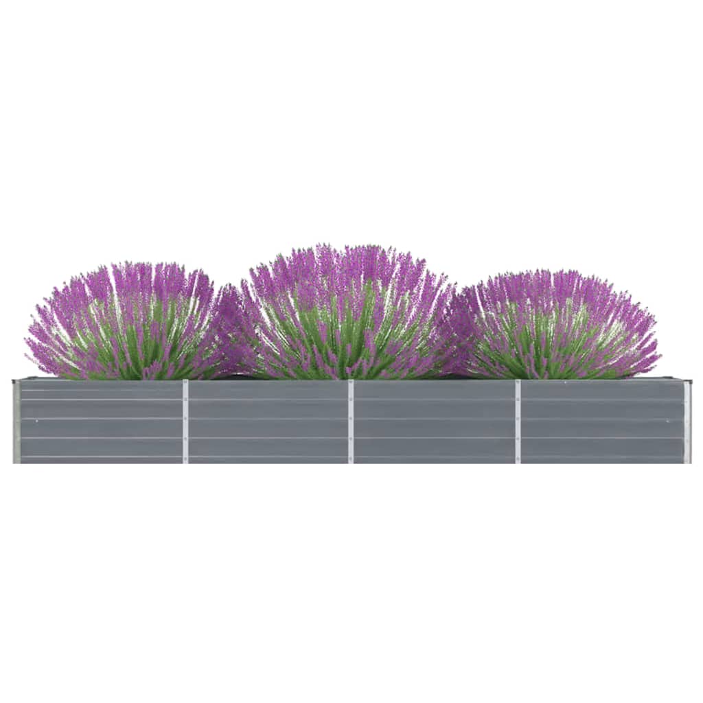 Thumbnail - vidaXL Garten-Hochbeet Verzinkter Stahl 320×40×45 cm Grau