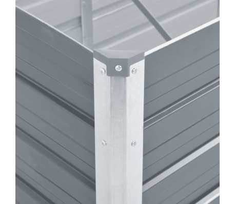 Hochbeet In Acciaio Zincato 480x80x77 Cm - Aiuola Rialzata Da Giardino - Foto 7