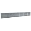 vidaXL aia taimelava tsingitud teras 600 x 80 x 77 cm hall
