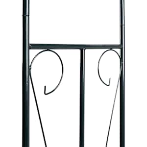 Zahradní oblouk tmavě zelený 142 x 37 x 275 cm železný - obrázek 5
