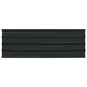 Střešní panel 12 pcs Antracit 129 x 45 cm Pozinkovaná ocel - obrázek 2