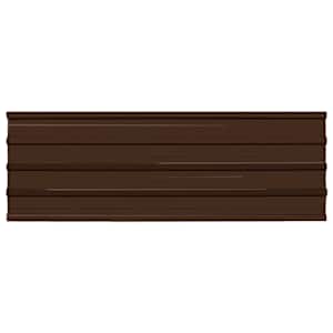Střešní panel 12 pcs Hnědá 129 x 45 cm Pozinkovaná ocel - obrázek 2