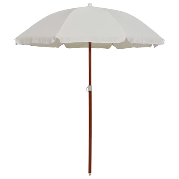 vidaXL aia p&auml;ikesevari, teraspostiga, 180 cm, beež