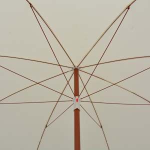 Zahradní slunečník s ocelovou tyčí 300 cm pískový - obrázek 4