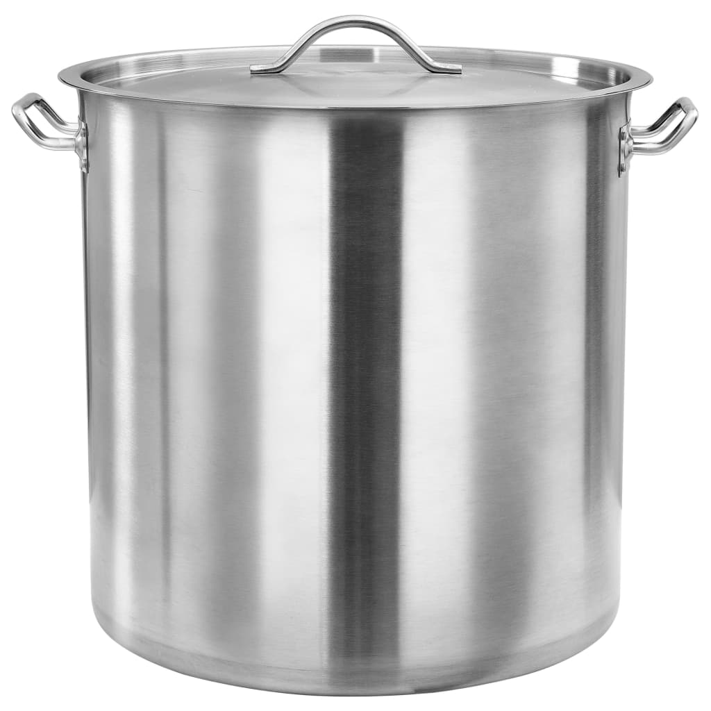 

vidaXL Kookpan 71 L 45x45 cm roestvrij staal