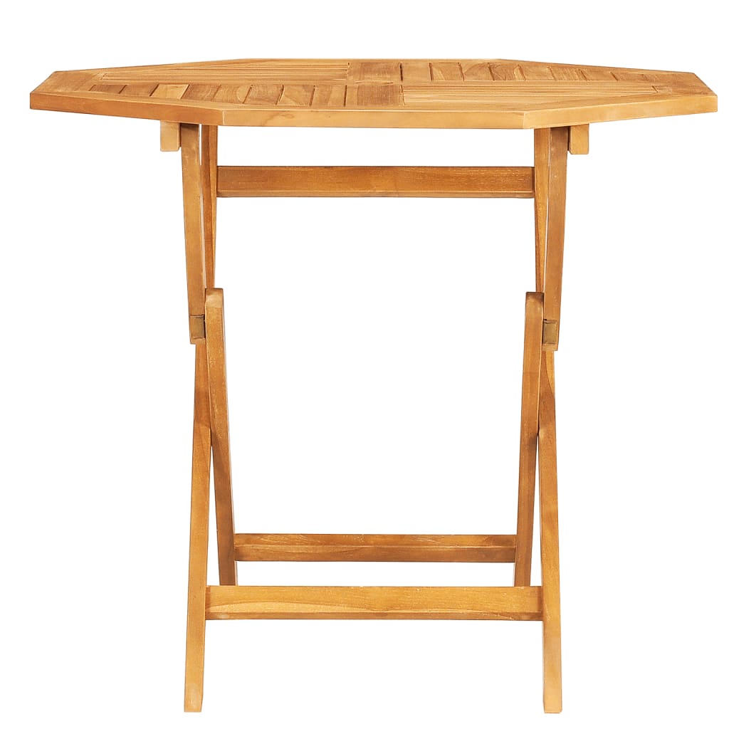 

vidaXL Tuintafel inklapbaar 85x85x76 cm massief teakhout