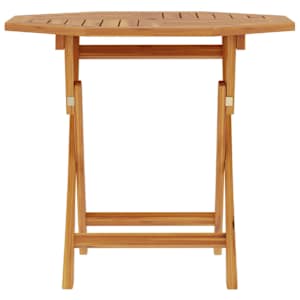 Skládací zahradní stůl 85 x 85 x 76 cm masivní teakové dřevo - obrázek 3